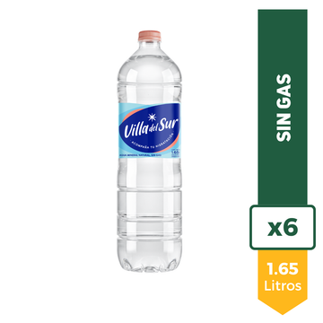 Pack de 6 botellas de Villa del Sur Sin Gas 1,65 L – imagen 2